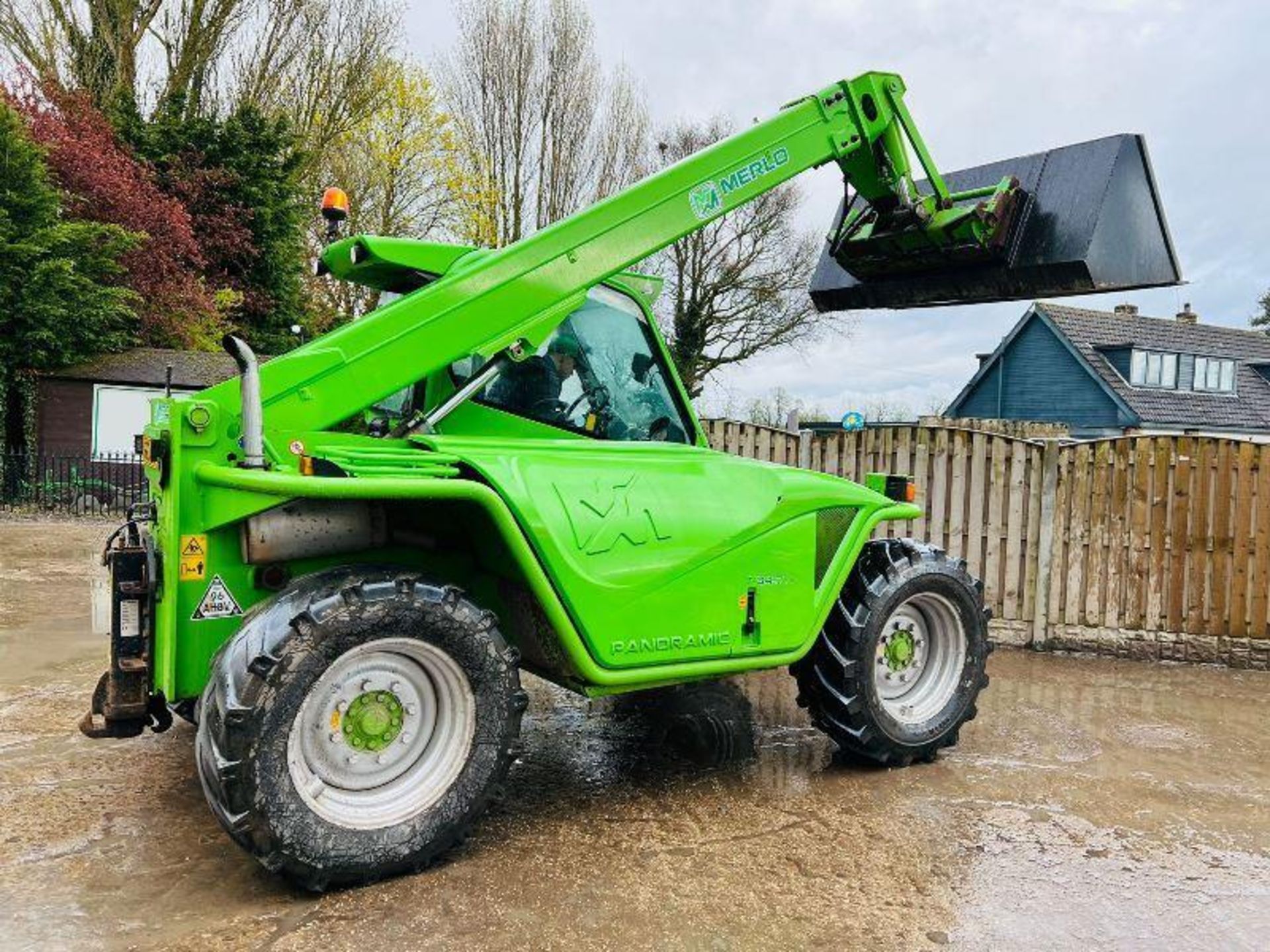 MERLO P34.7 4WD TELEHANDLER*YEAR 2013, AG SPEC* C/W PICK UP HITCH - Bild 19 aus 20