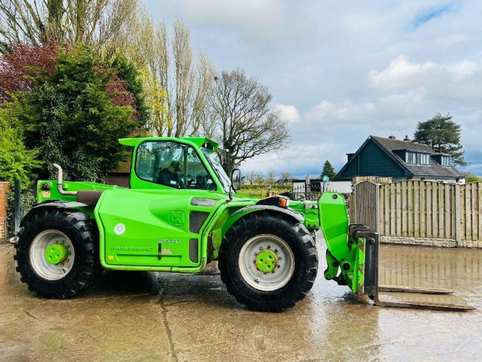 MERLO P55.9 4WD TELEHANDLER *YEAR 2013, 9 METER, 5.5 TON LIFT* C/W PALLET TINES - Image 15 of 20