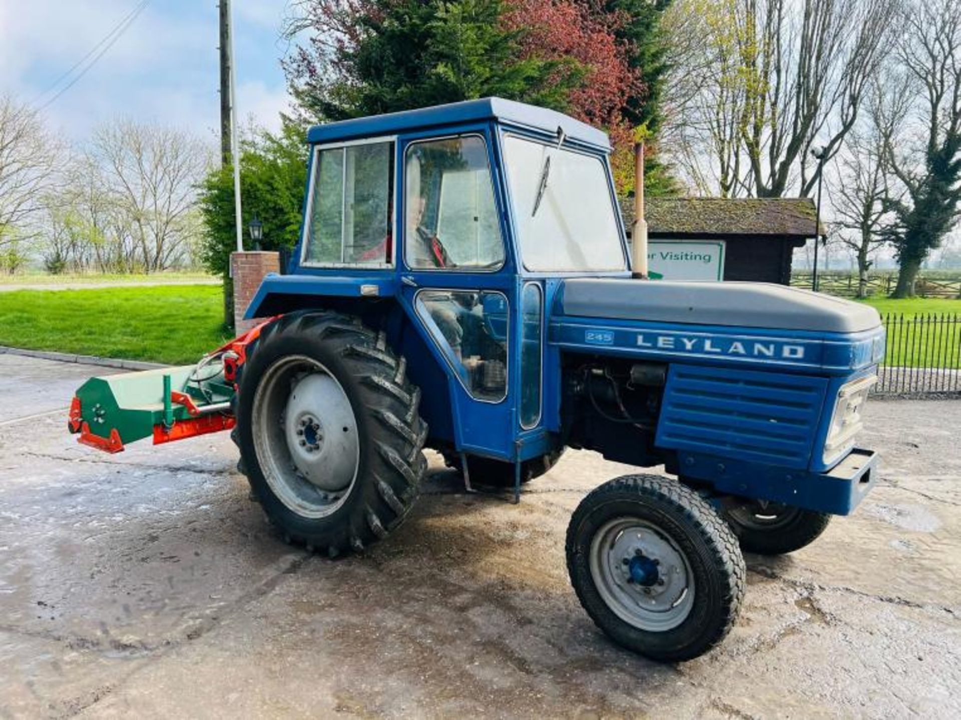 LEYLAND 245 TRACTOR C/W WESSEX FLAIL MOWER *YEAR 2022* - Image 17 of 20