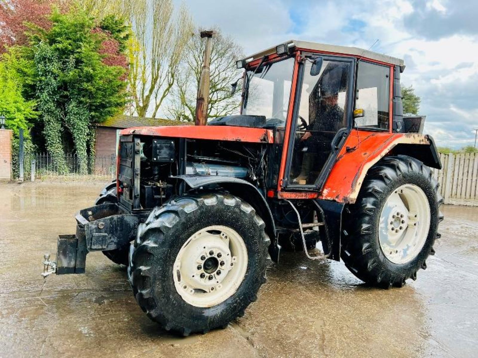 SAME 90V 4WD TRACTOR C/W REAR LINKAGE - Image 15 of 17