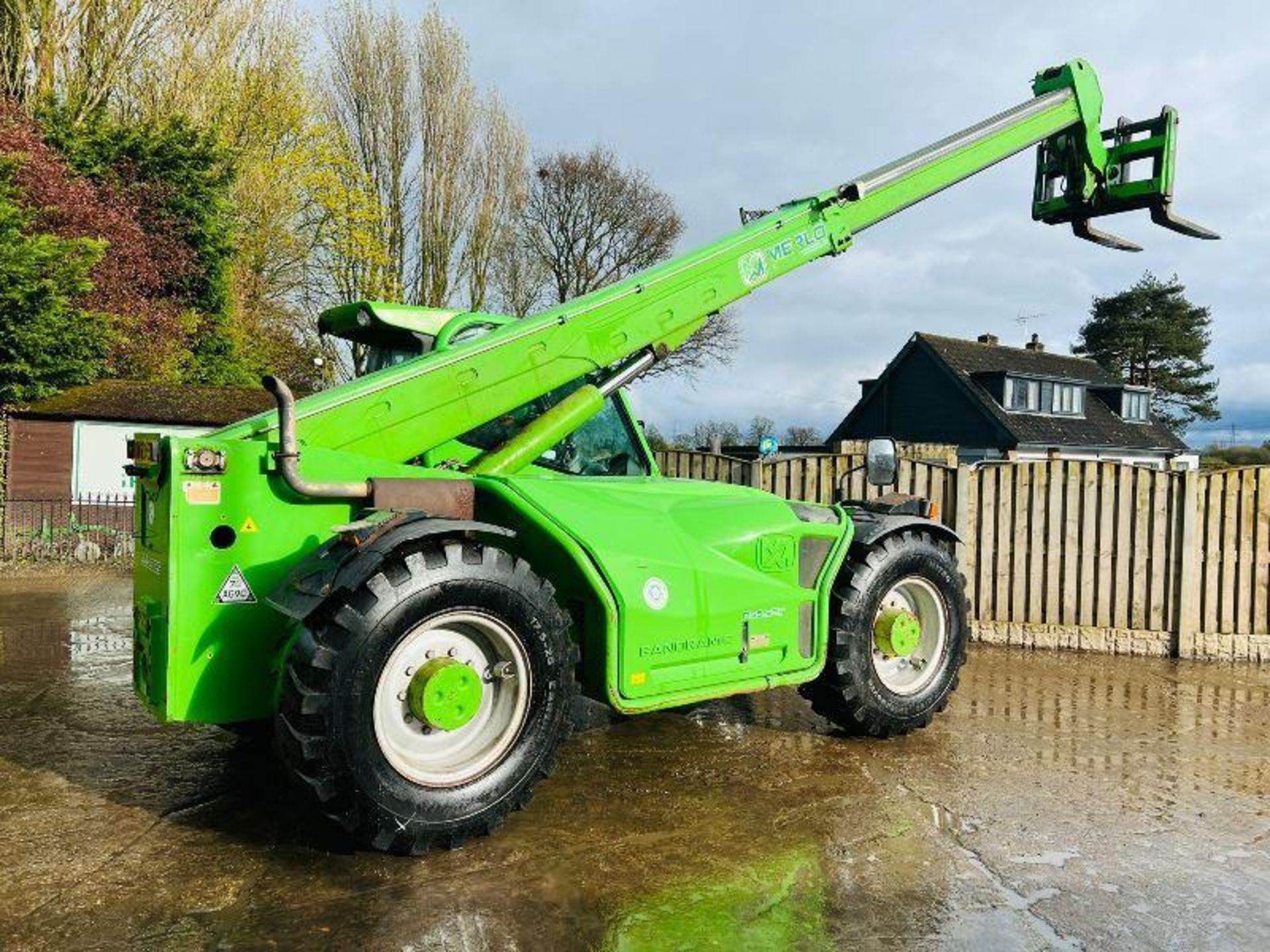 MERLO P55.9 4WD TELEHANDLER *YEAR 2013, 9 METER, 5.5 TON LIFT* C/W PALLET TINES - Image 5 of 20