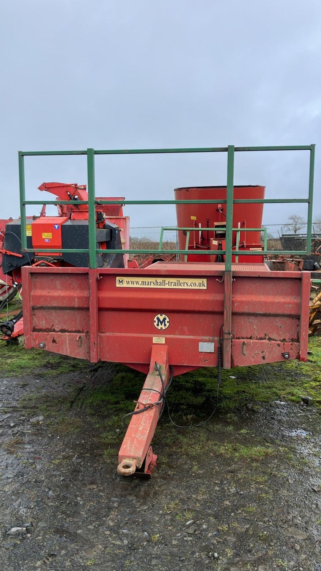 2008 MARSHALL BALE TRAILER - 25FT - Image 2 of 3