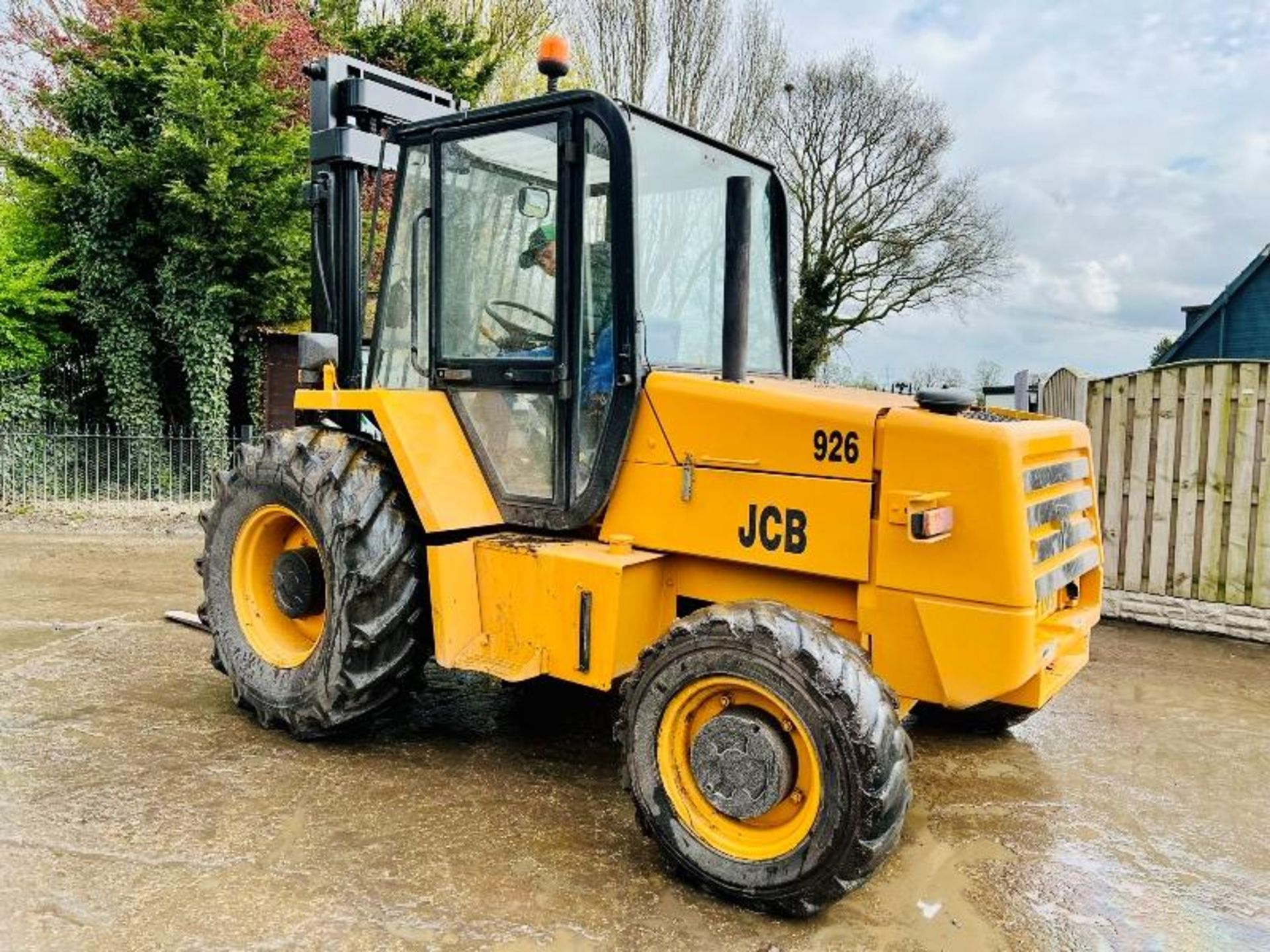 JCB 926 ROUGH TERRIAN 4WD FORKLIFT C/W PALLET TINES - Image 6 of 16