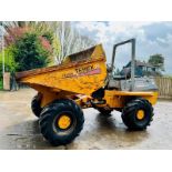 TEREX PT6000 4WD DUMPER C/W ROLE BAR & DEUTZ ENGINE