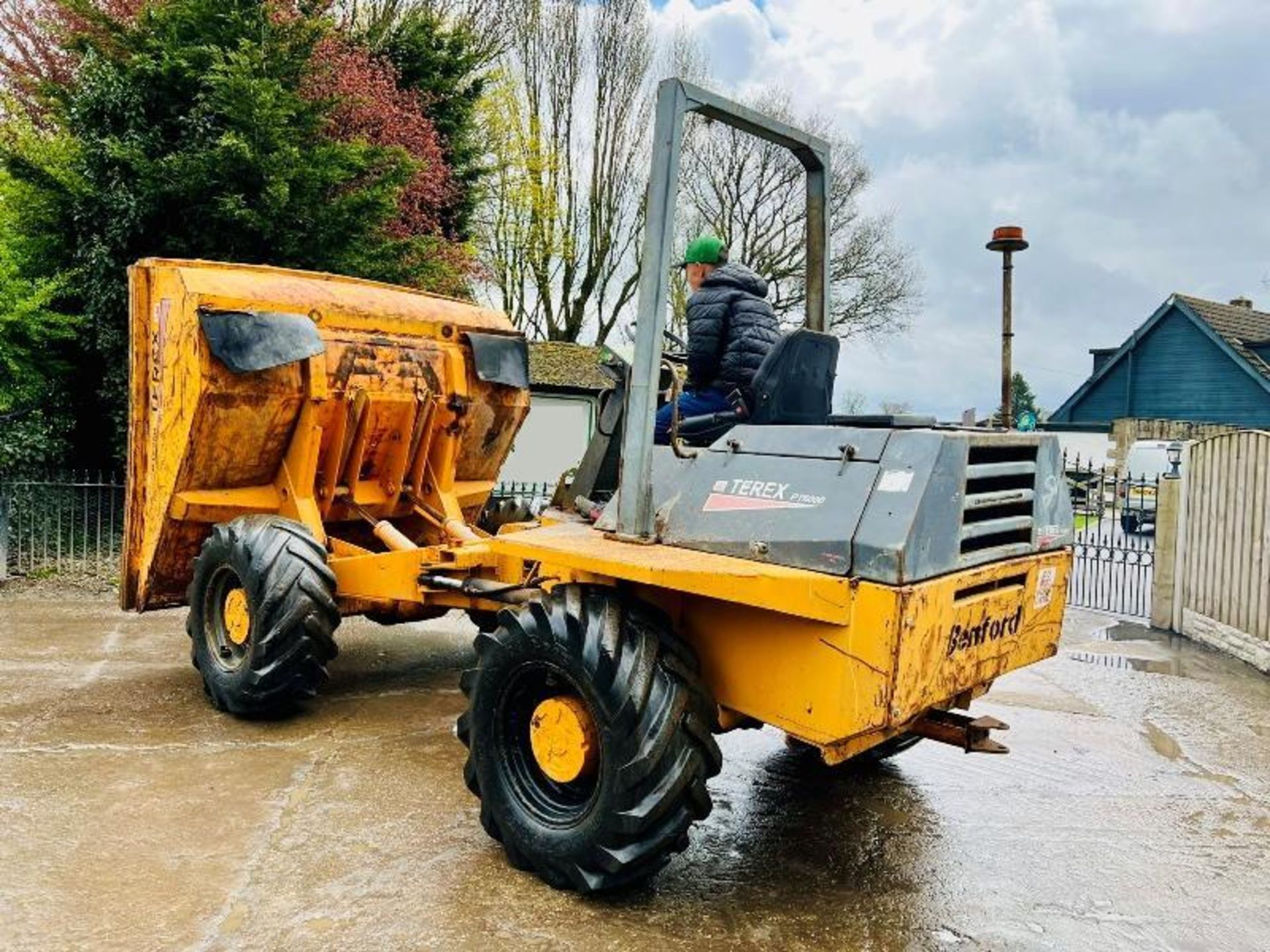 TEREX PT6000 4WD DUMPER C/W ROLE BAR & DEUTZ ENGINE - Image 2 of 15