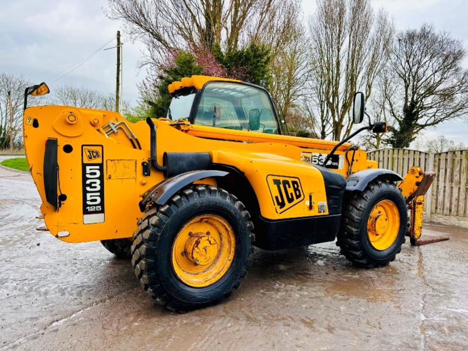 JCB 535-125 4WD TELEHANDLER *12.5 METER REACH* C/W PALLET TINES - Bild 10 aus 17