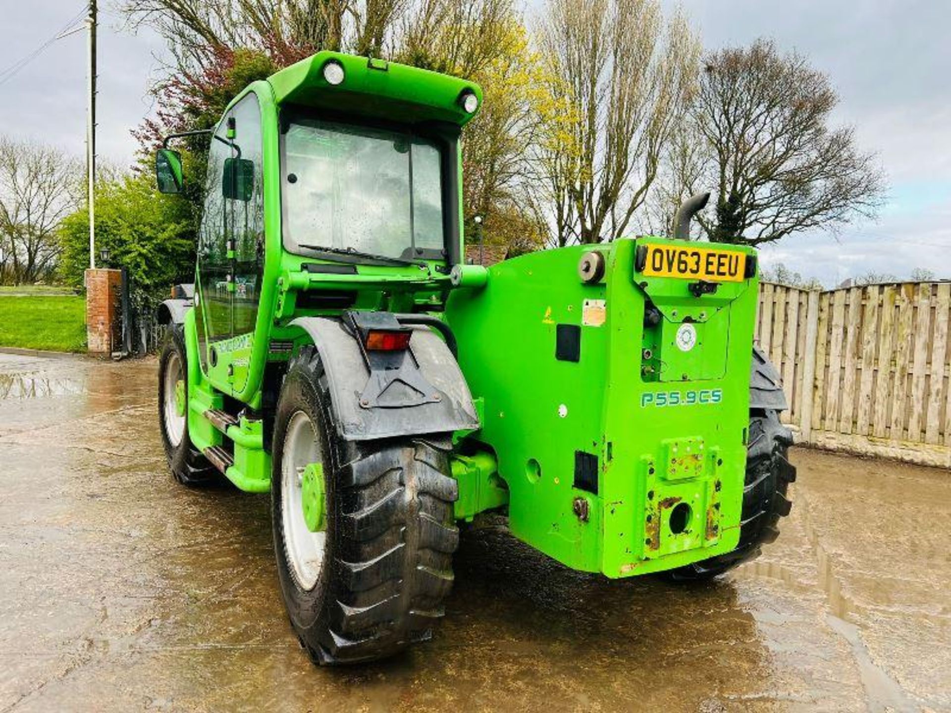 MERLO P55.9 4WD TELEHANDLER *YEAR 2013, 9 METER, 5.5 TON LIFT* C/W PALLET TINES - Image 11 of 20