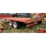 2008 MARSHALL BALE TRAILER - 25FT