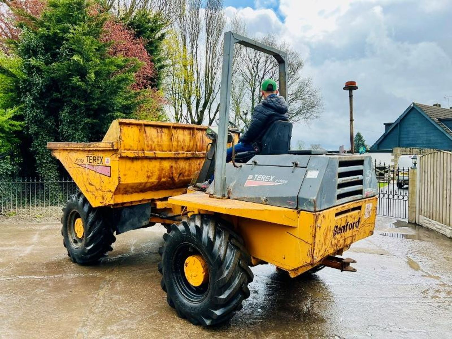 TEREX PT6000 4WD DUMPER C/W ROLE BAR & DEUTZ ENGINE - Image 7 of 15