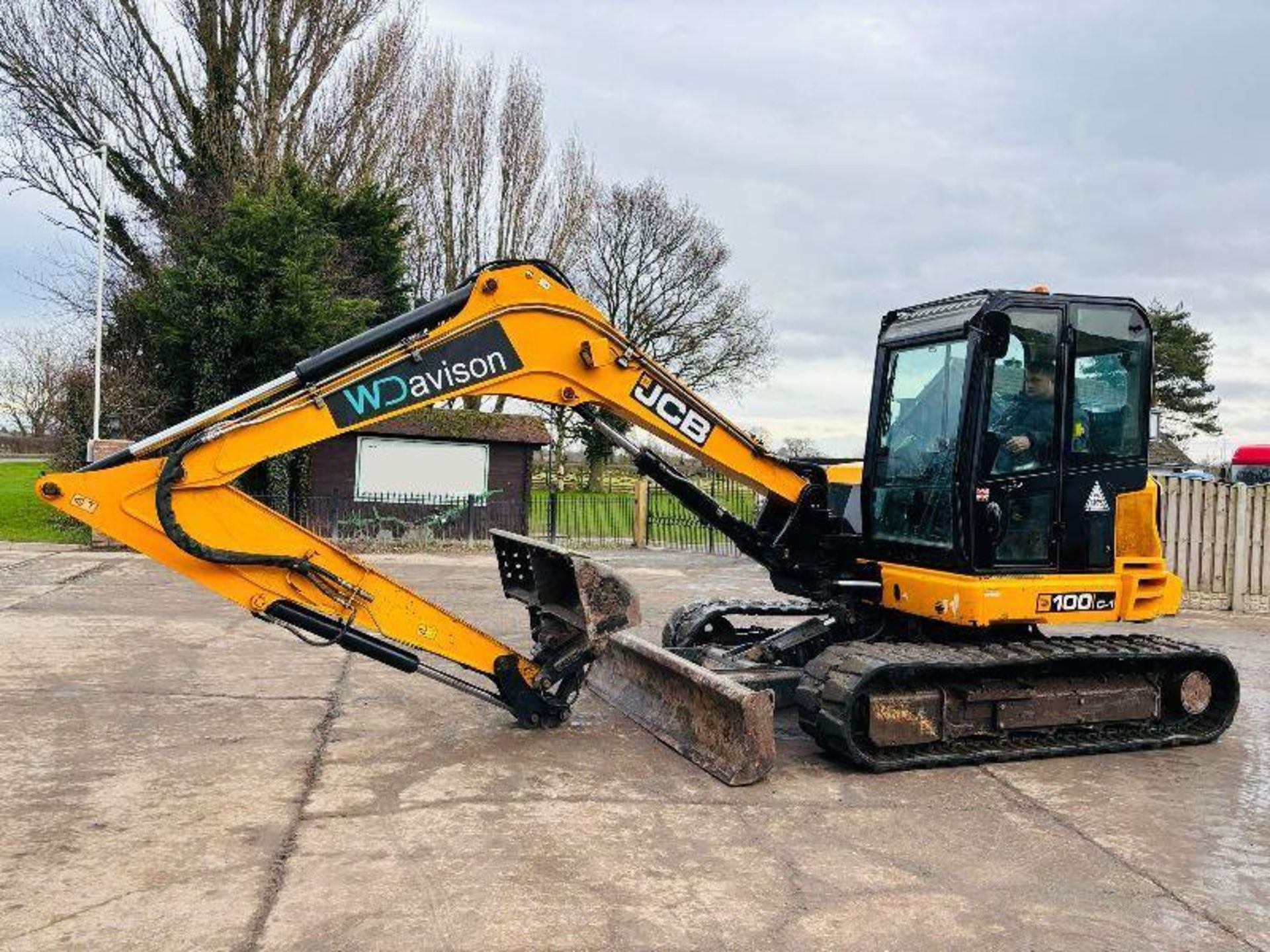 JCB 100C-1 TRACKED EXCAVATOR *YEAR 2017* C/W QUICK HITCH & BUCKET - Bild 5 aus 17