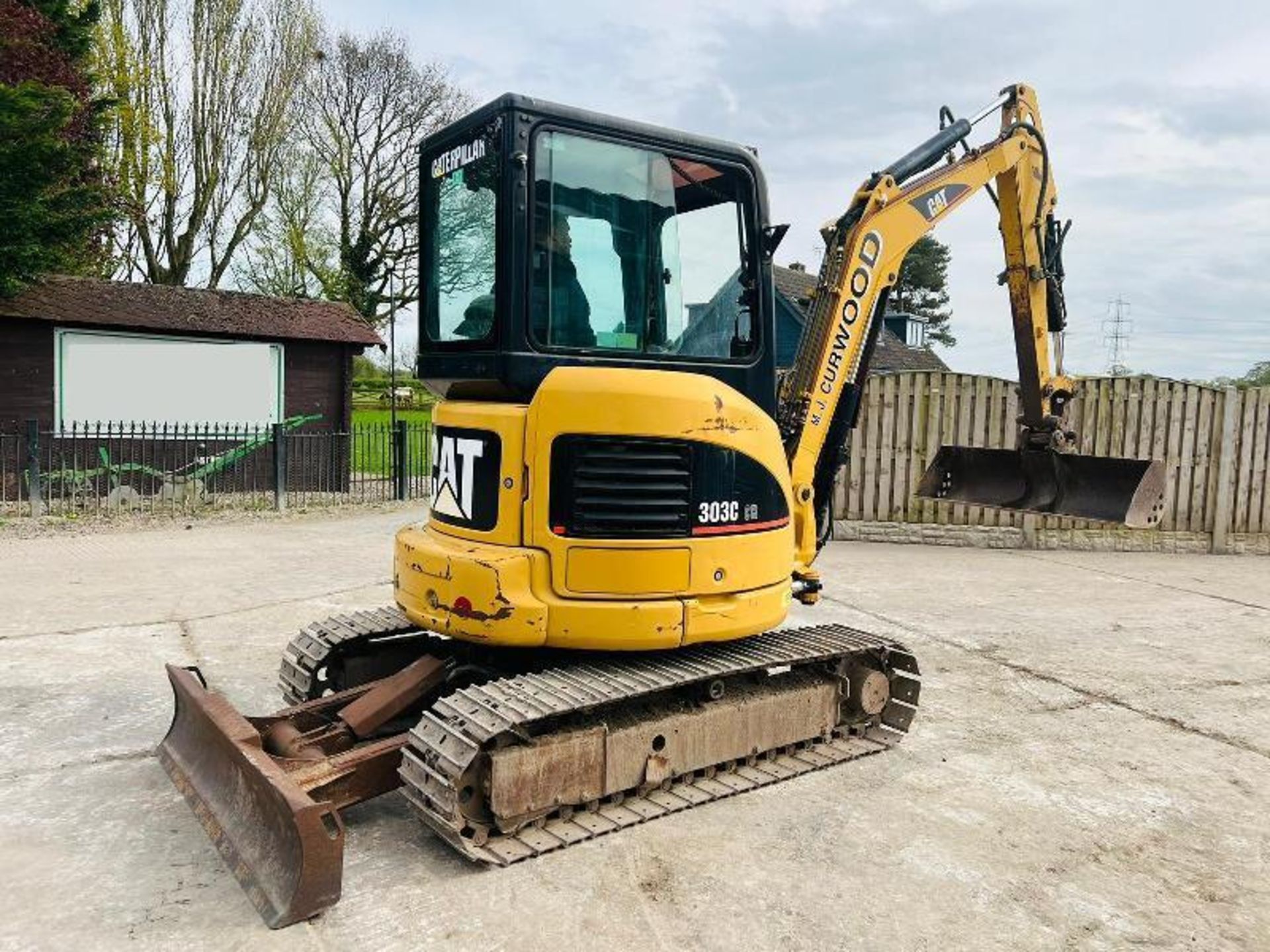 CATERPILLAR 302C TRACKED EXCAVATOR C/W QUICK HITCH & BUCKET  - Bild 14 aus 17