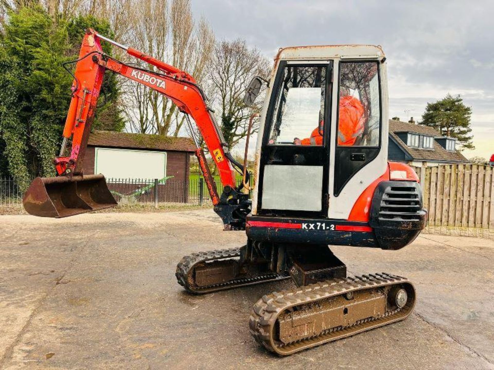 KUBOTA KX71-2 TRACKED EXCAVATOR C/W HIGH CLEARENCE - Image 5 of 13