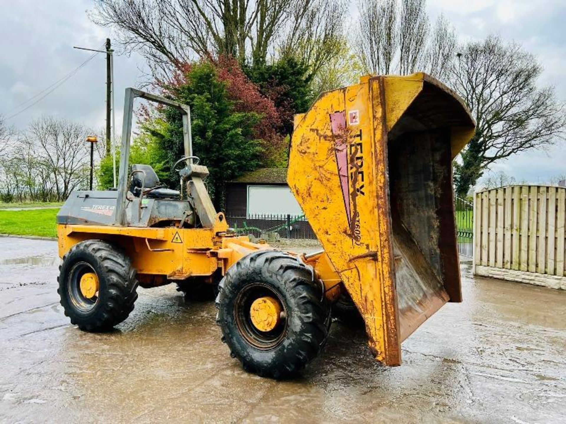 TEREX PT6000 4WD DUMPER C/W ROLE BAR & DEUTZ ENGINE - Bild 12 aus 15