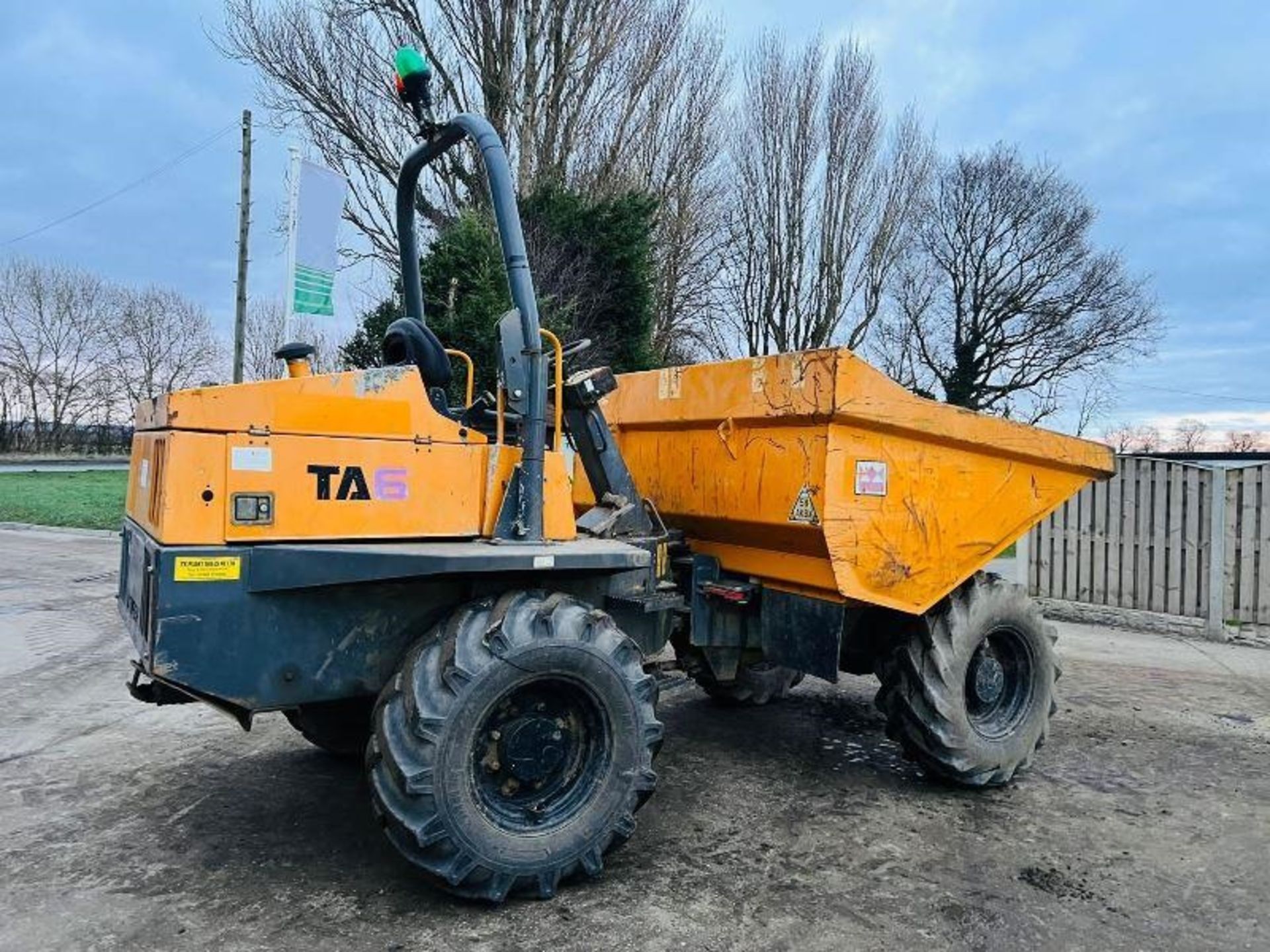 TEREX TA6 4WD DUMPER * YEAR 2015 * C/W ROLE BAR - Bild 8 aus 12