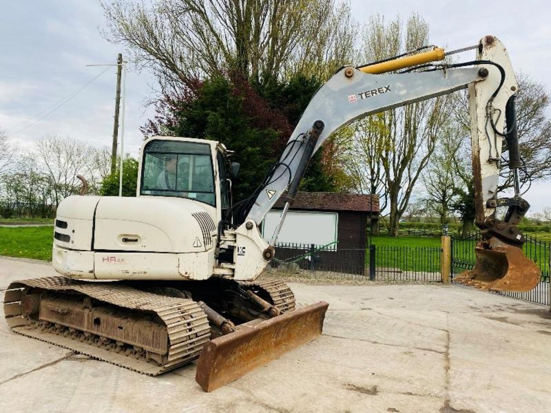 TEREX HR42 EXCAVATOR *ZERO SWING* C/W QUICK HITCH & BUCKET - Bild 15 aus 17