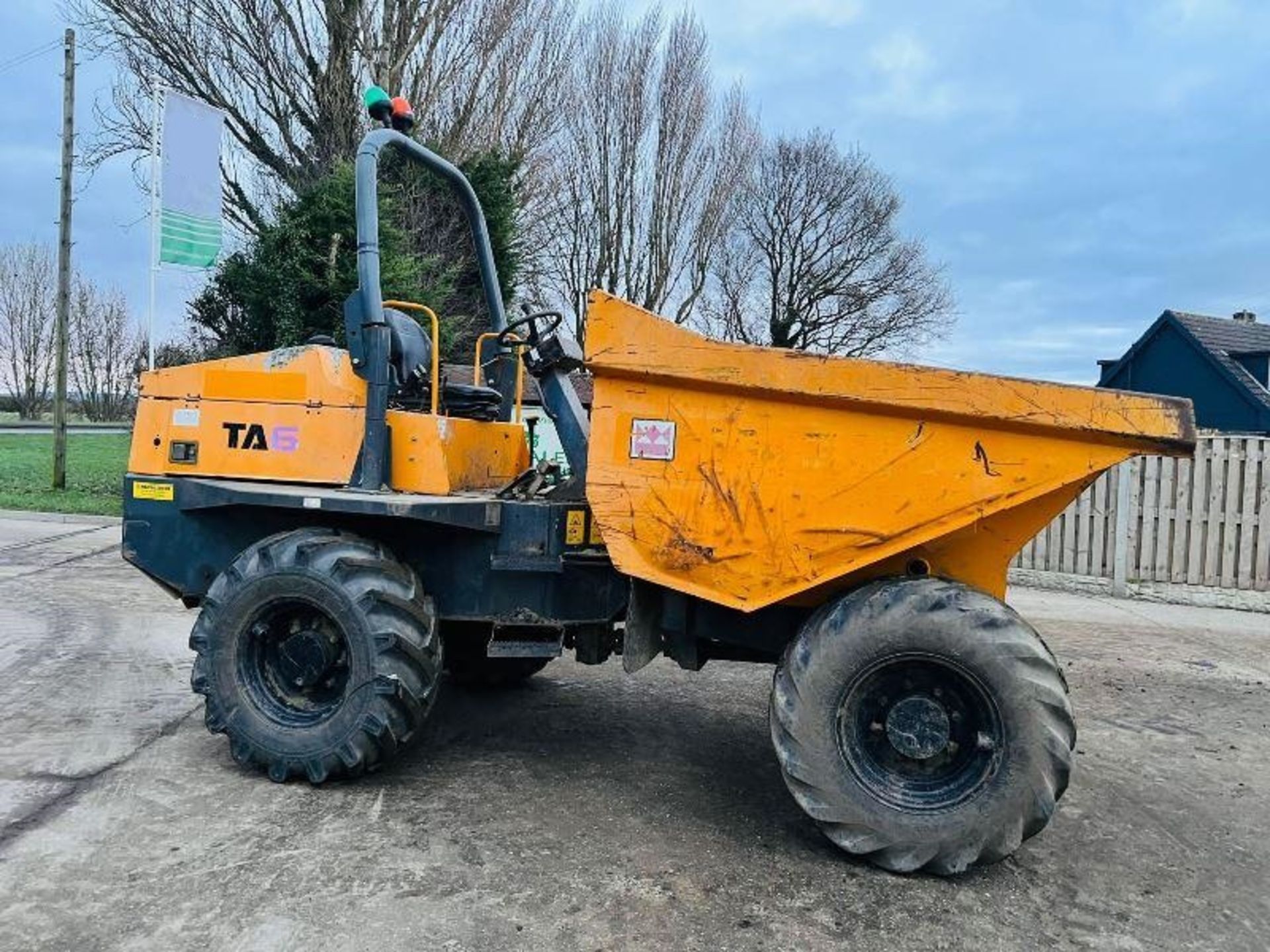 TEREX TA6 4WD DUMPER * YEAR 2015 * C/W ROLE BAR