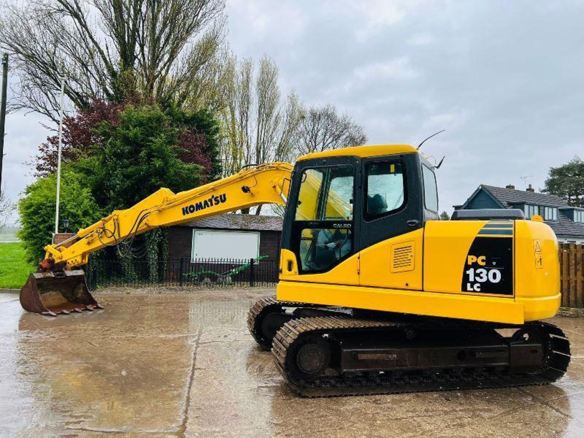 KOMATSU PC130 TRACKED EXCAVATOR C/W QUICK HITCH & BUCKET - Image 20 of 20