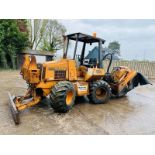 CASE 660 4WD TRENCHER C/W FRONT BLADE & WEIGHTS