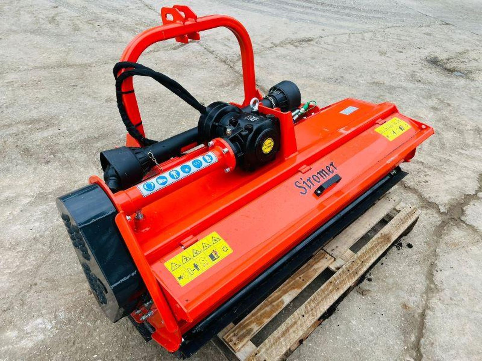 BRAND NEW SIROMER EFGCHMZ-145T FLAIL MOWER *YEAR 2023* C/W PTO SHAFT. - Image 5 of 9