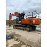 HITACHI ZAXIS ZX350LC-5B EXCAVATOR - HAMMER PIPE AND ROTATOR LINES - QUICK HITCH