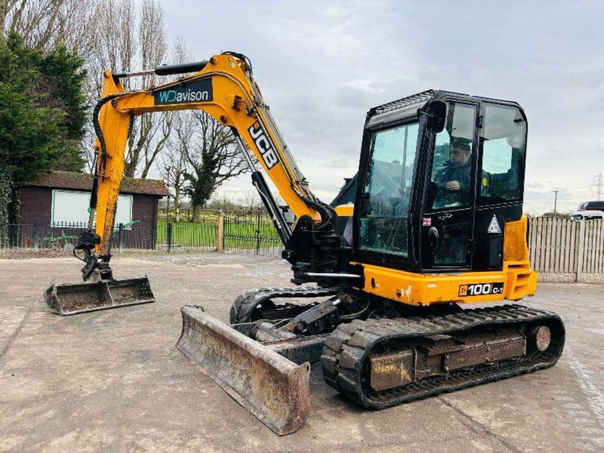 JCB 100C-1 TRACKED EXCAVATOR *YEAR 2017* C/W QUICK HITCH & BUCKET - Bild 6 aus 17