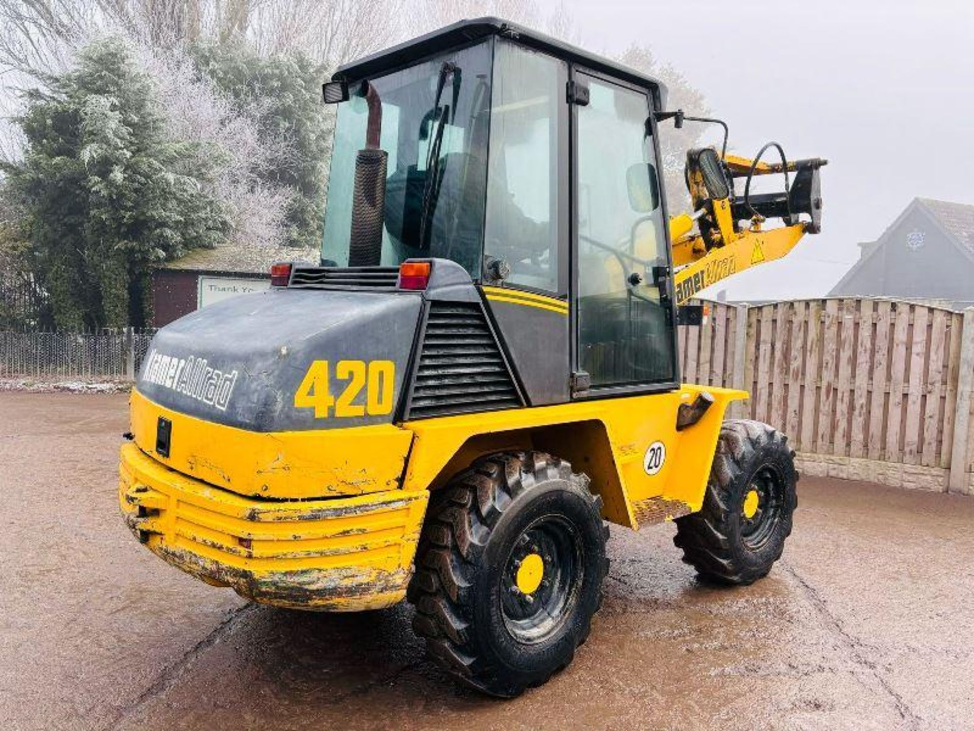 KRAMER 420 4WD LOADING SHOVEL C/W 4 WHEEL STEER - Bild 10 aus 16