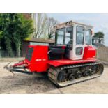 MITSUBISHI MT-140 TRACKED TRACTOR *3971 HOURS* C/W FRONT LINKAGE