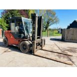 DANTRUCK 9660D 6 TON LIFT DIESEL FORKLIFT C/W SIDE SHIFT 