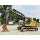 VOLVO EC140BLC TRACKED EXCAVATOR C/W QUICK HITCH.