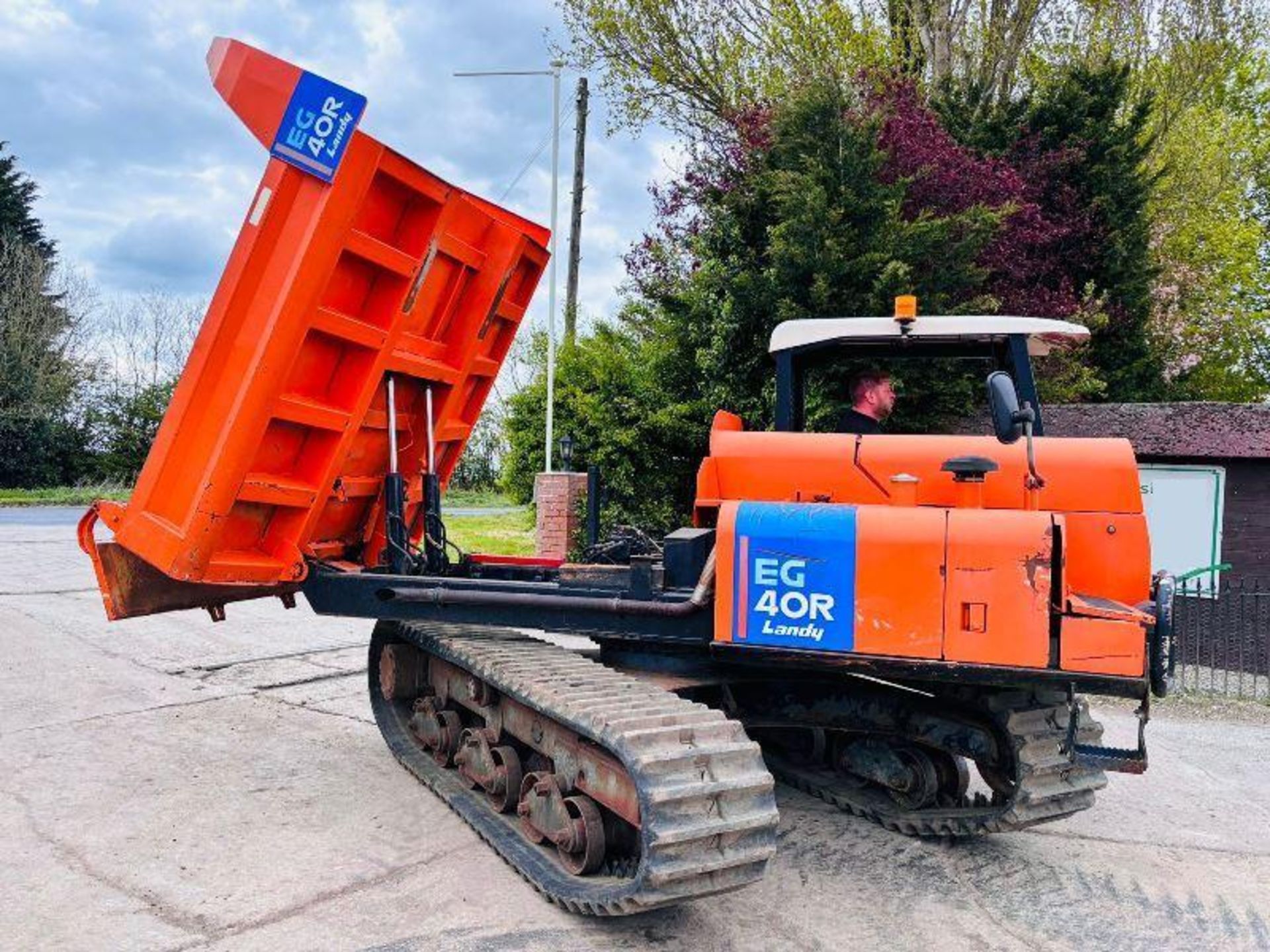 HITACHI EG40R TRACKED DUMPER *360 DEGREE SLEW* C/W RUBBER TRACKS  - Image 16 of 18