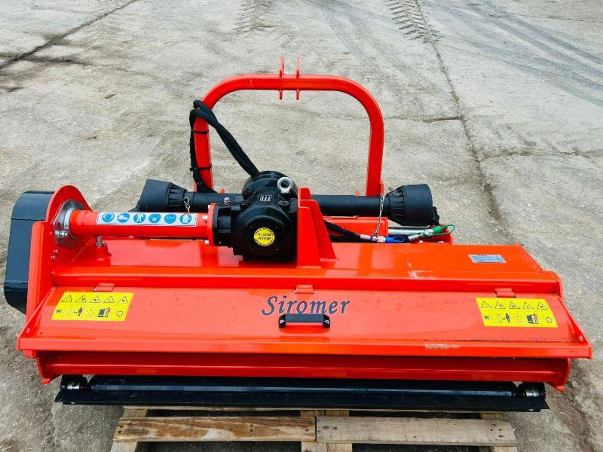 BRAND NEW SIROMER EFGCHMZ-145T FLAIL MOWER *YEAR 2023* C/W PTO SHAFT. - Image 3 of 9