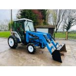 FORD 2120 4WD TRACTOR C/W FRONT LOADER AND BUCKET