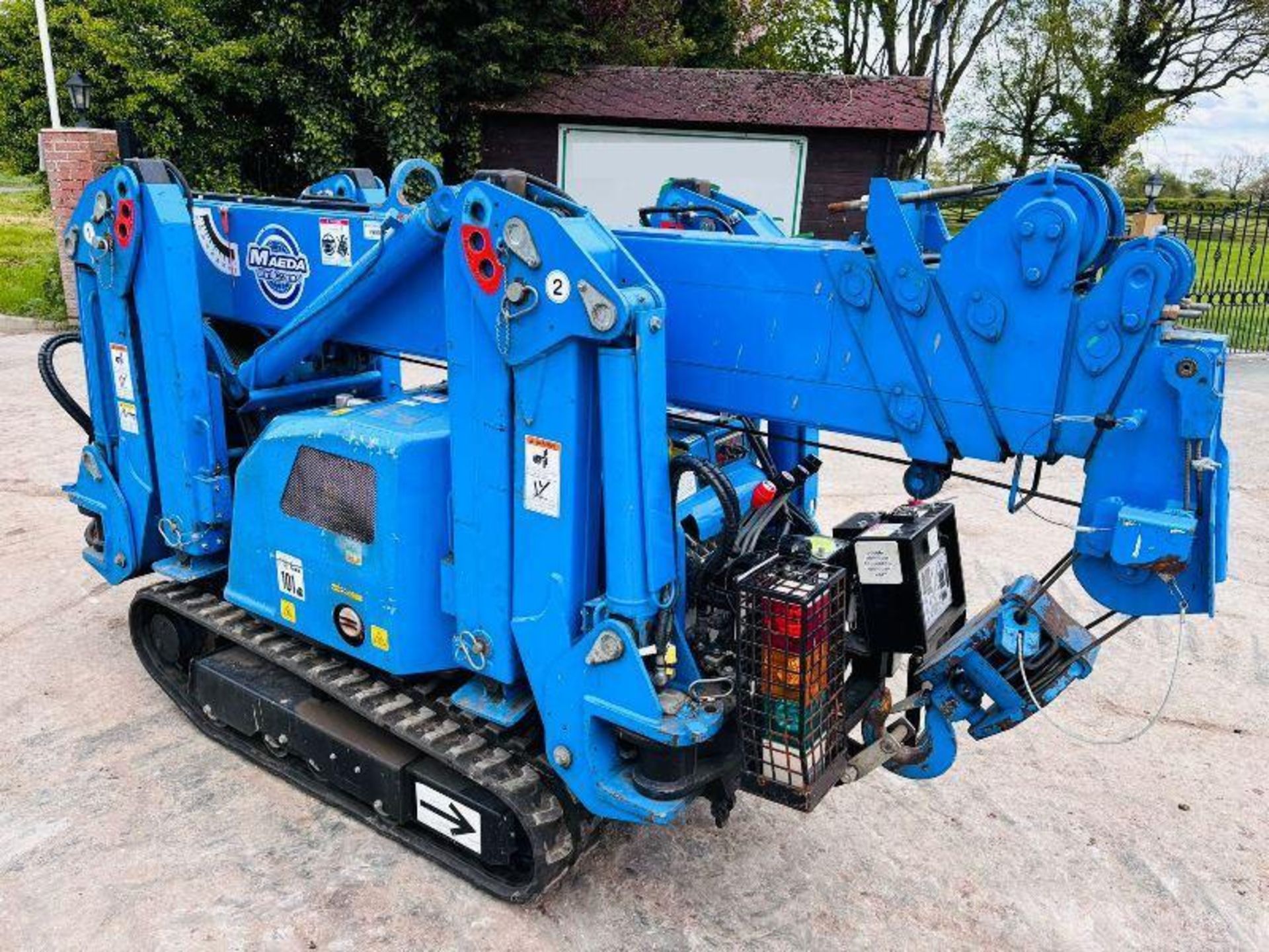 MAEDA MC235 TRACKED CRANE *YEAR 2017, ONLY 615 HOURS* C/W RUBBER TRACKS - Image 16 of 16