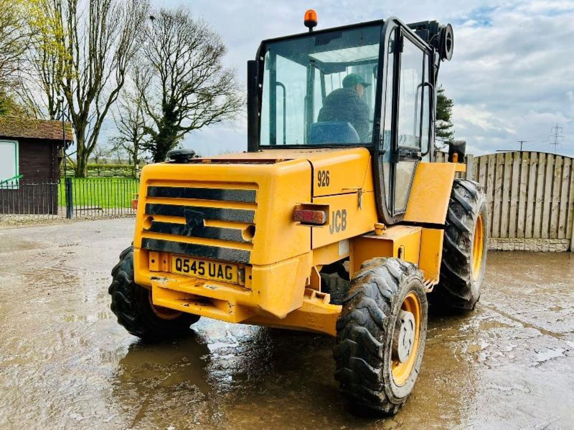 JCB 926 ROUGH TERRIAN 4WD FORKLIFT C/W PALLET TINES - Bild 15 aus 16