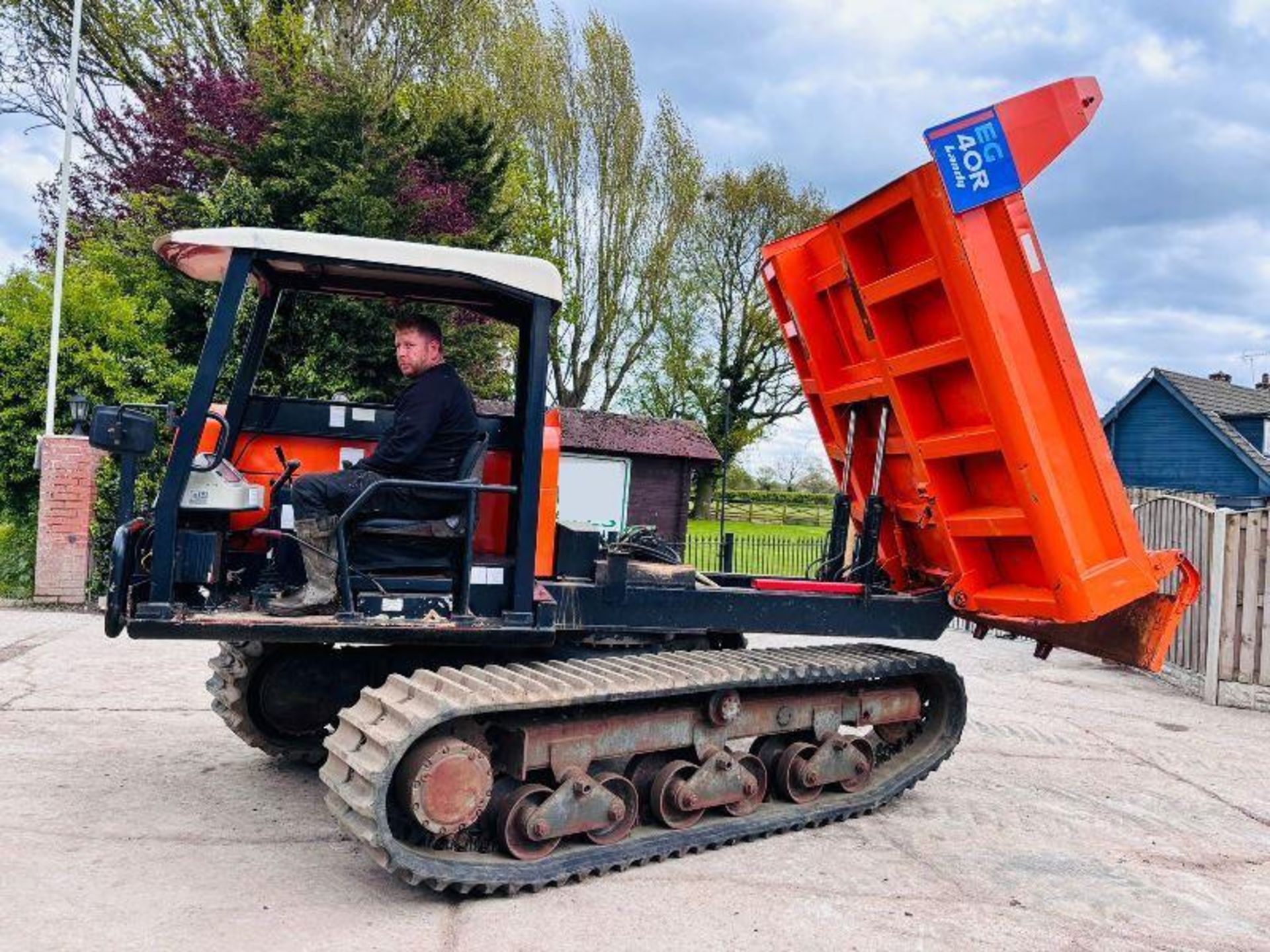 HITACHI EG40R TRACKED DUMPER *360 DEGREE SLEW* C/W RUBBER TRACKS  - Image 17 of 18