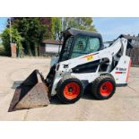 BOBCAT S530 HIGH LIFT SKIDSTEER *YEAR 2017,2819 HOURS* C/W BUCKET.