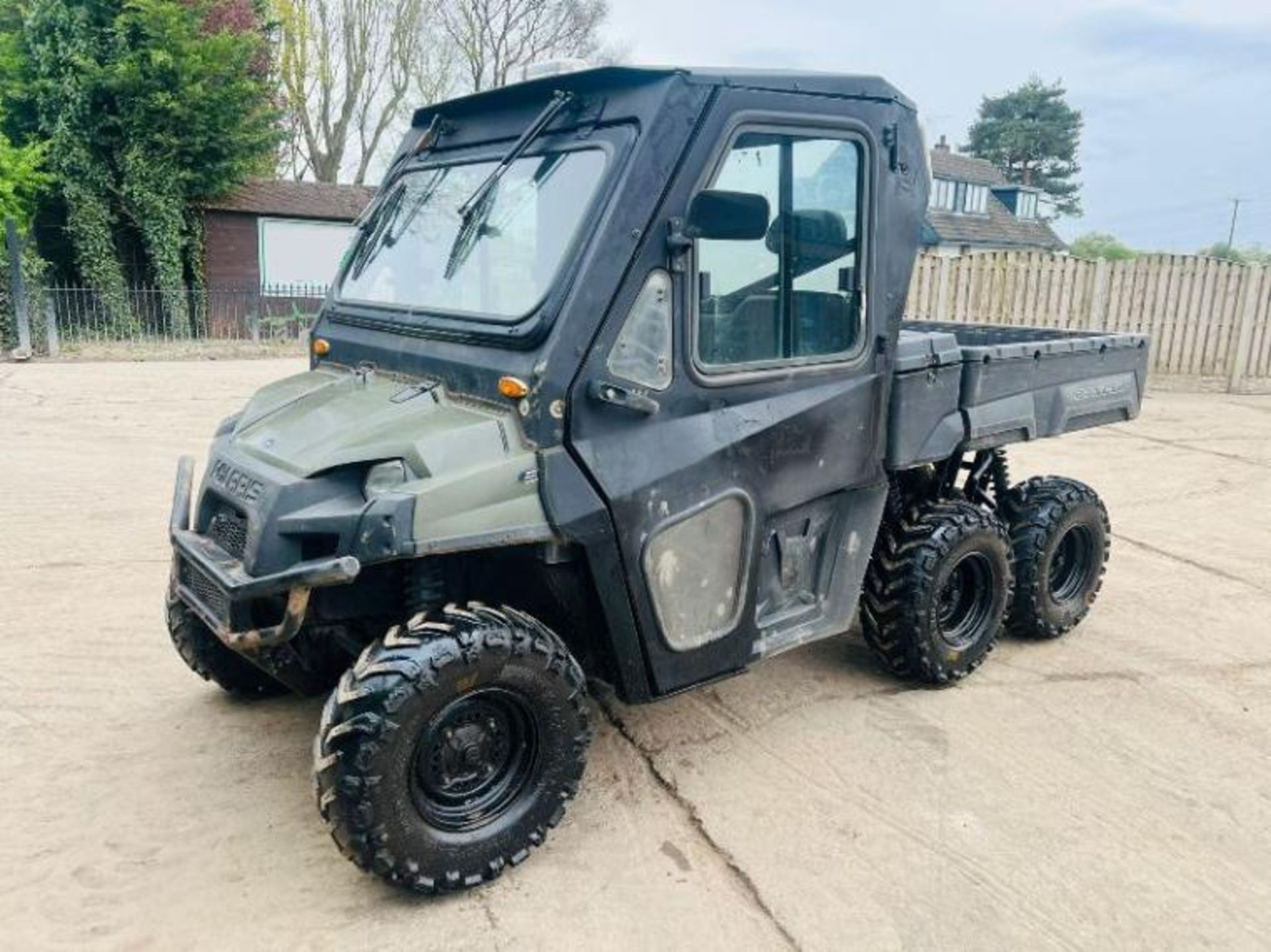 POLARIS RANGER 6WD UTV *YEAR 2015, ROAD REGISTERED*