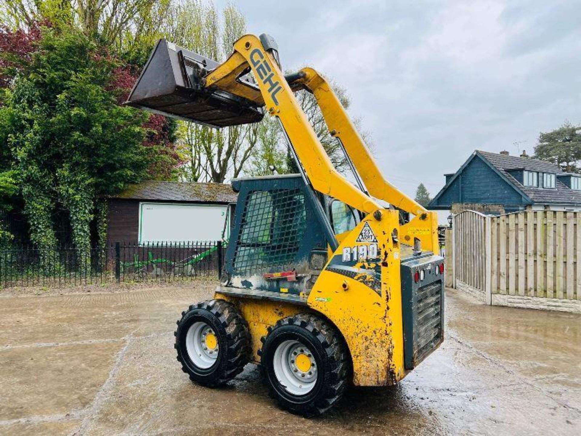 GEHL R190 4WD SKIDSTEER *YEAR 2017, 2875HOURS * C/W BUCKET - Image 6 of 19