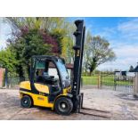 YALE GDP35 DIESEL FORKLIFT *YEAR 2011* C/W PALLET TINES & SIDE SHIFT
