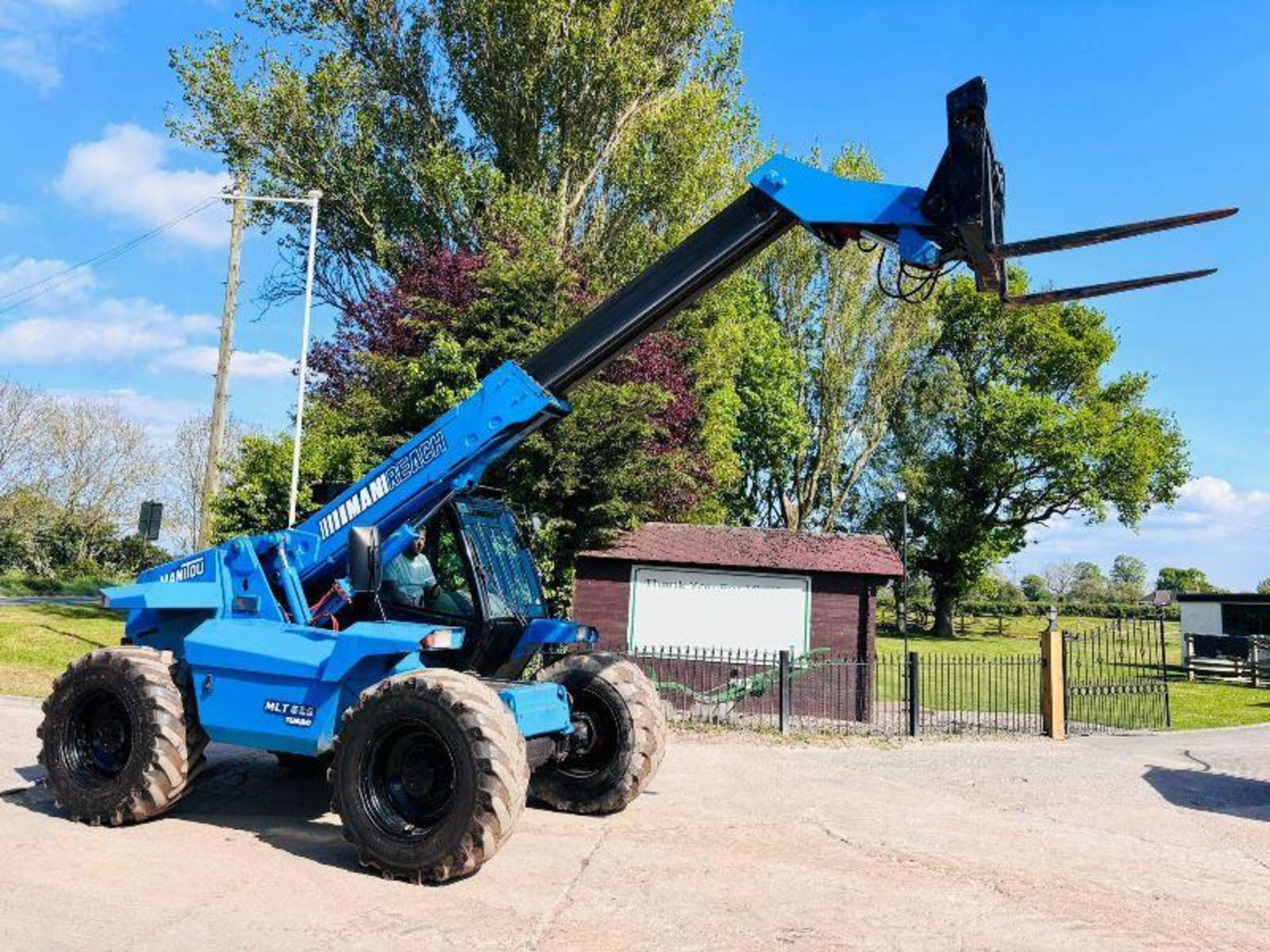 MANITOU MLT628 TELEHANDLER *AG-SPEC* C/W PICK UP HITCH  - Image 14 of 16