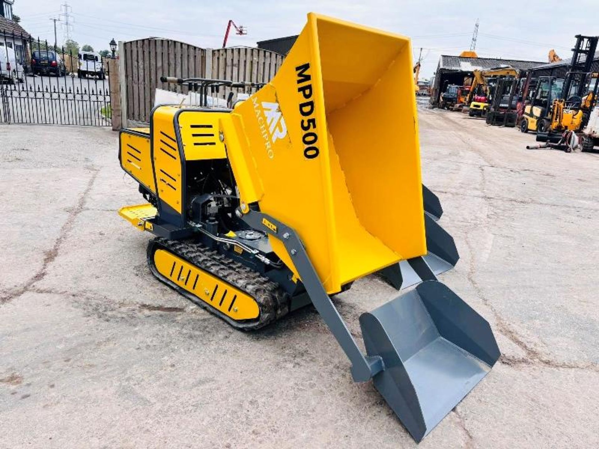 NEW UNUSED MPD500 SELF LOADING PEDESTRIAN DUMPER *YEAR 2024* - Image 8 of 19