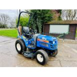 ISEKI TM3265 4WD COMPACT TRACTOR *446 HOURS* C/W MOWER DECK & ROLE BAR