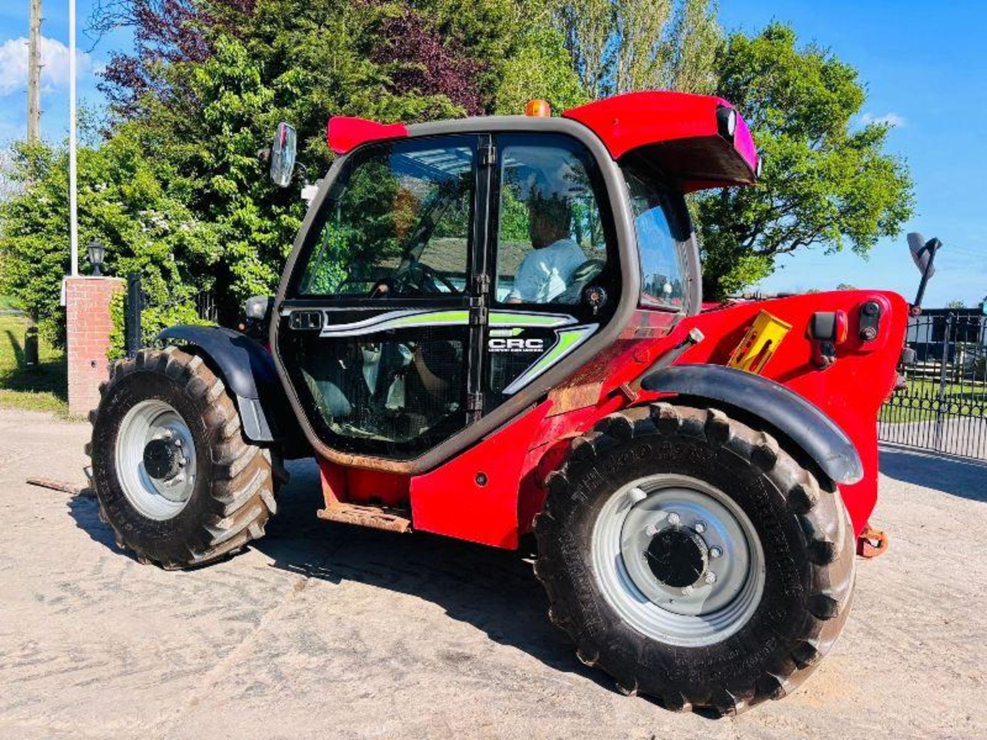 MANITOU MLT735 TELEHANDLER *AG-SPEC, YEAR 2015* C/W PUH & TINES - Image 8 of 19