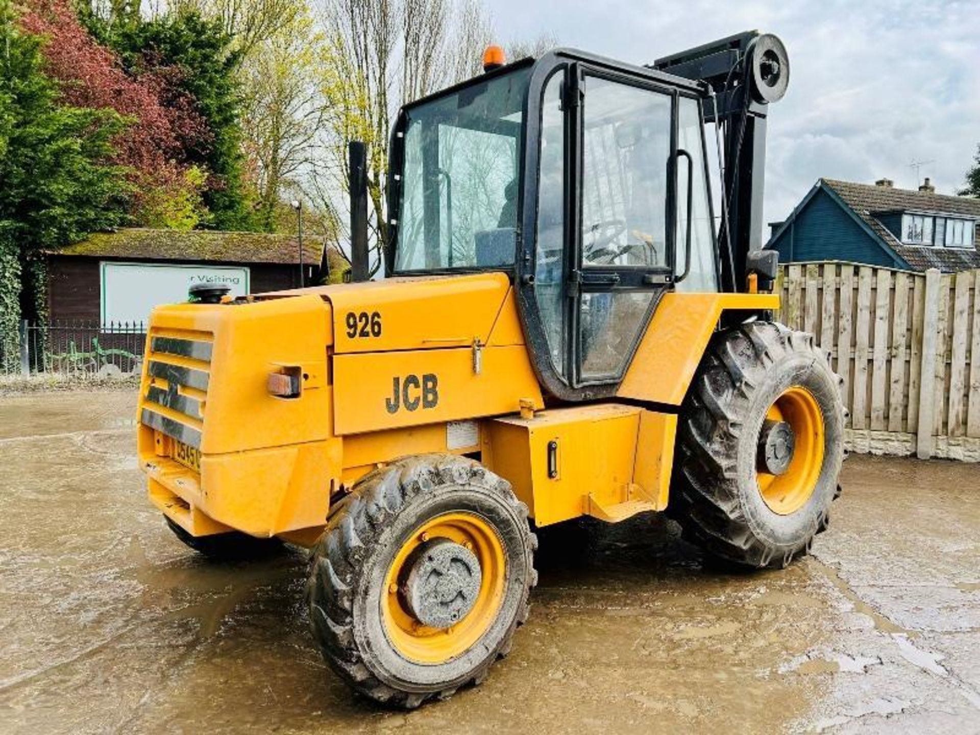 JCB 926 ROUGH TERRIAN 4WD FORKLIFT C/W PALLET TINES - Image 4 of 16