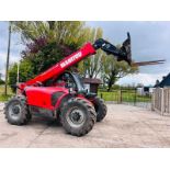 MANITOU MT732 4WD TELEHANDLER *YEAR 2014* C/W PALLET TINES