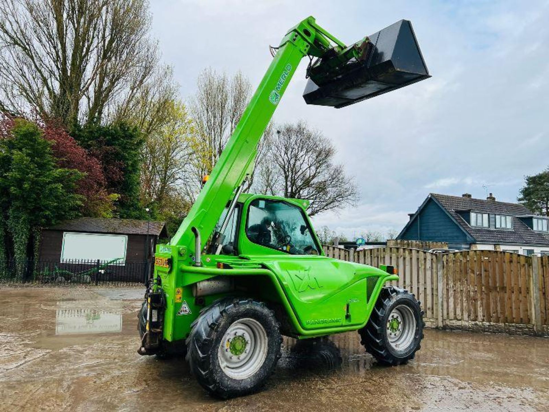 MERLO P34.7 4WD TELEHANDLER*YEAR 2013, AG SPEC* C/W PICK UP HITCH - Bild 4 aus 20