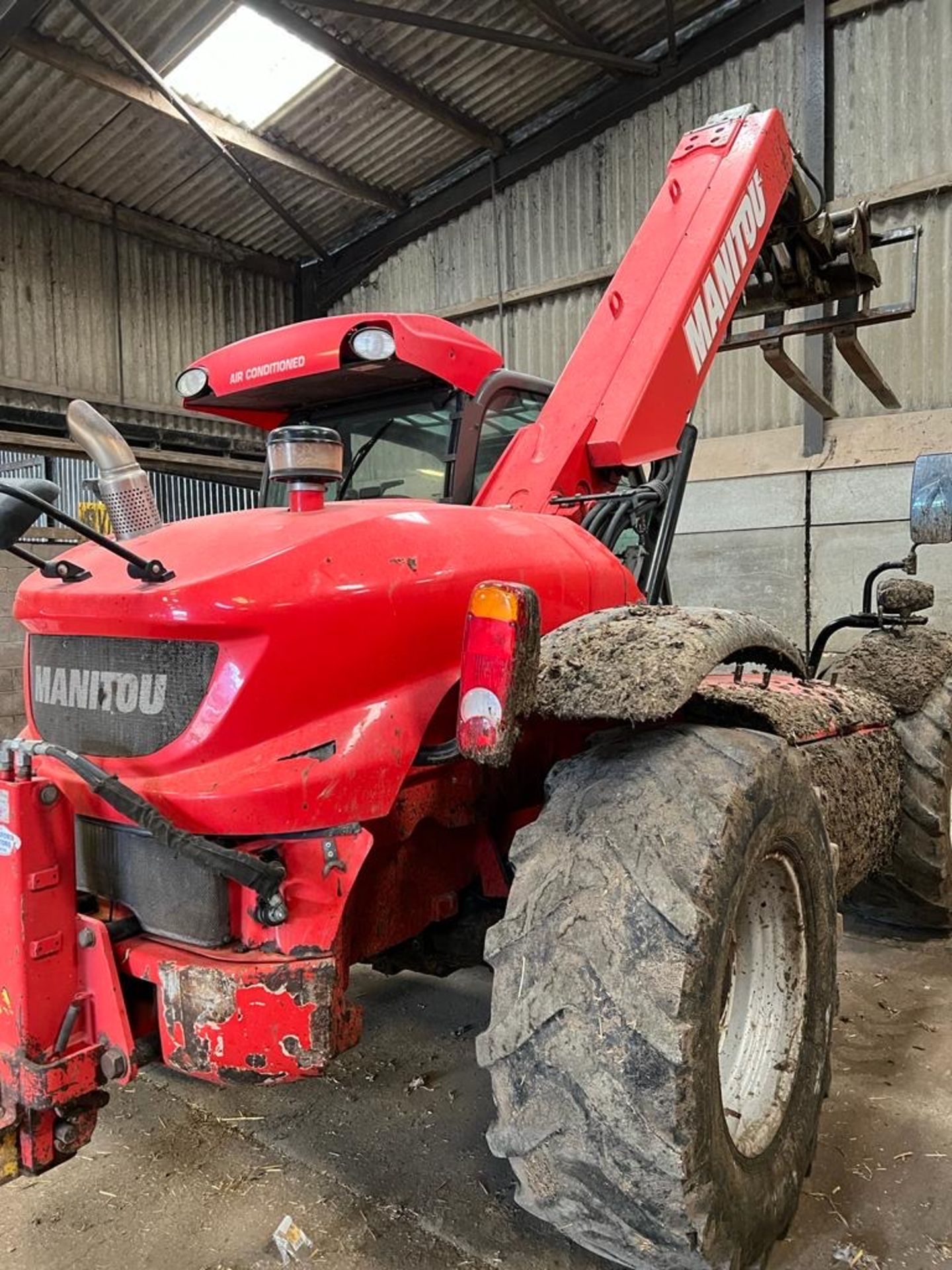 2014 MANITOU MLT629 TELEHANDLER - 7900 HOURS - Image 5 of 10