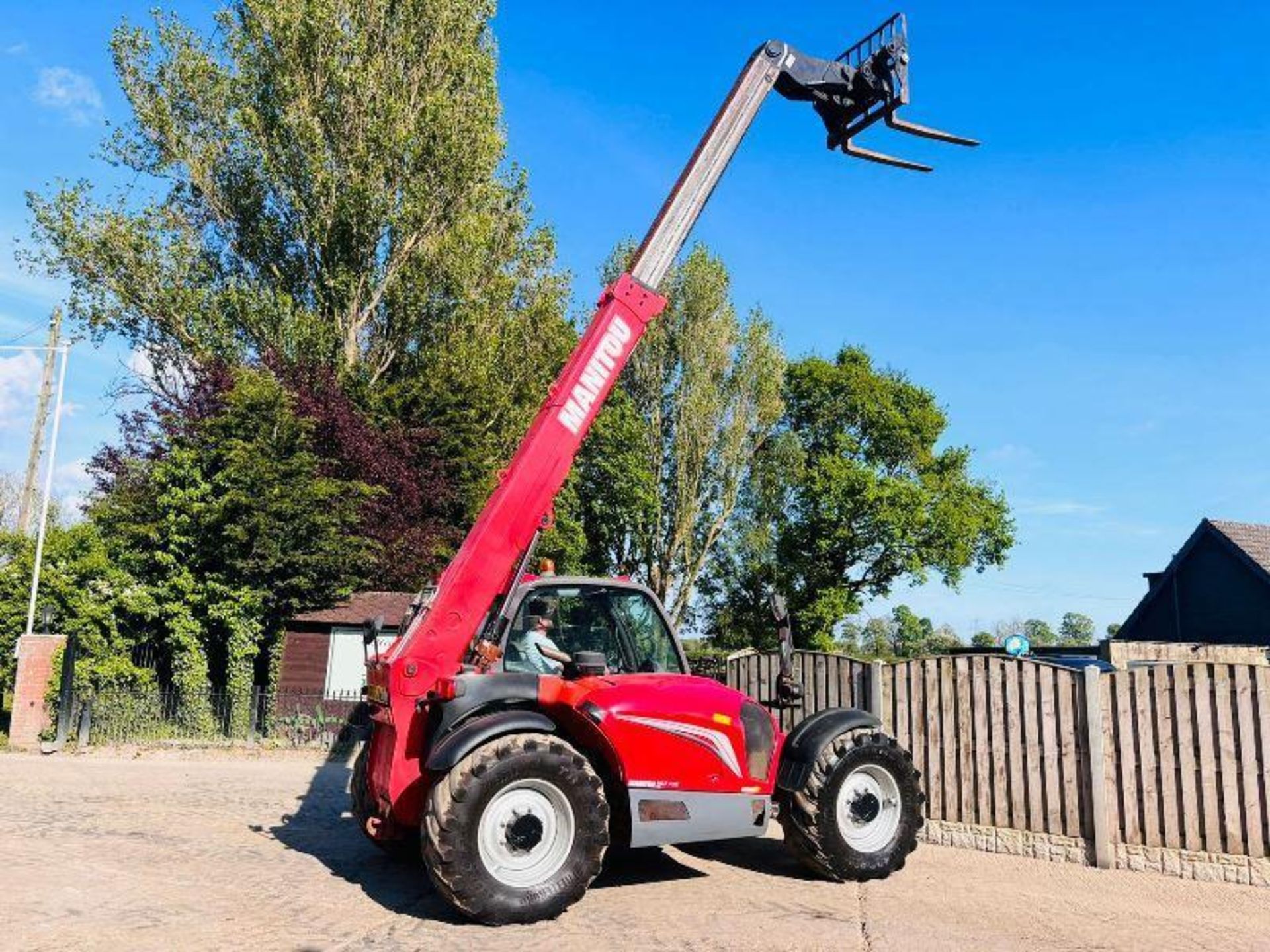 MANITOU MLT735 TELEHANDLER *AG-SPEC, YEAR 2015* C/W PUH & TINES - Bild 2 aus 19