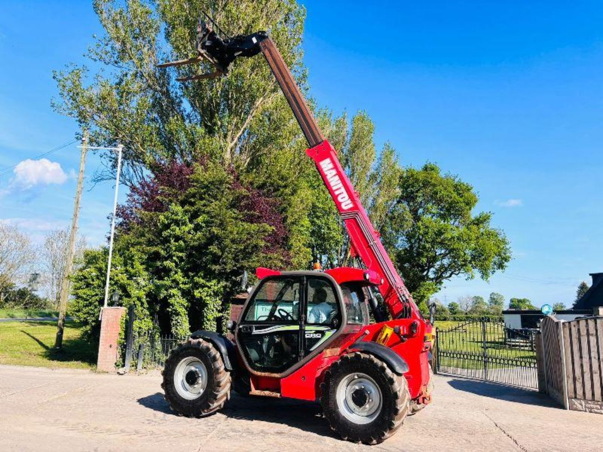 MANITOU MLT735 TELEHANDLER *AG-SPEC, YEAR 2015* C/W PUH & TINES - Bild 16 aus 19