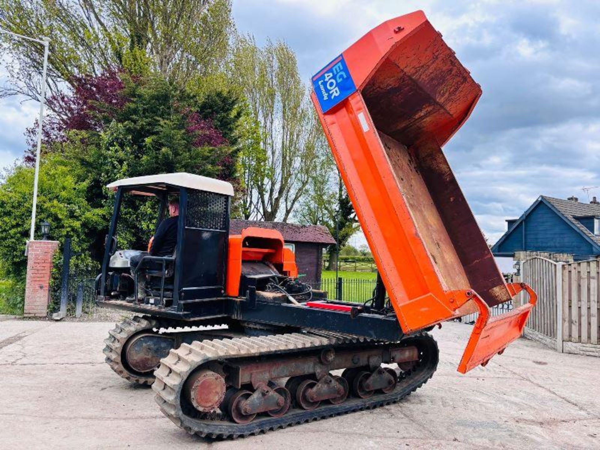 HITACHI EG40R TRACKED DUMPER *360 DEGREE SLEW* C/W RUBBER TRACKS - Image 18 of 18